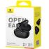 Baseus Bass 15 Clip OWS Wireless Headphones, Dual ENC microphones, Open-Ear Bluetooth 5.4 Earphones with ENC, 30h Battery & Fast Charging - Black